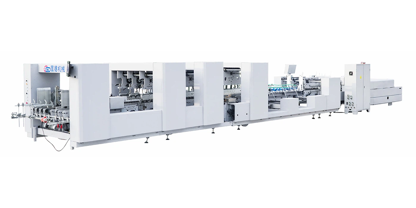 Automatic Folding And Gluing Machine